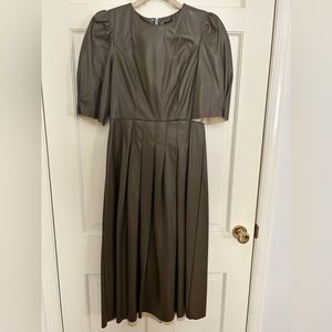En Saison Vegan Leather Dress
